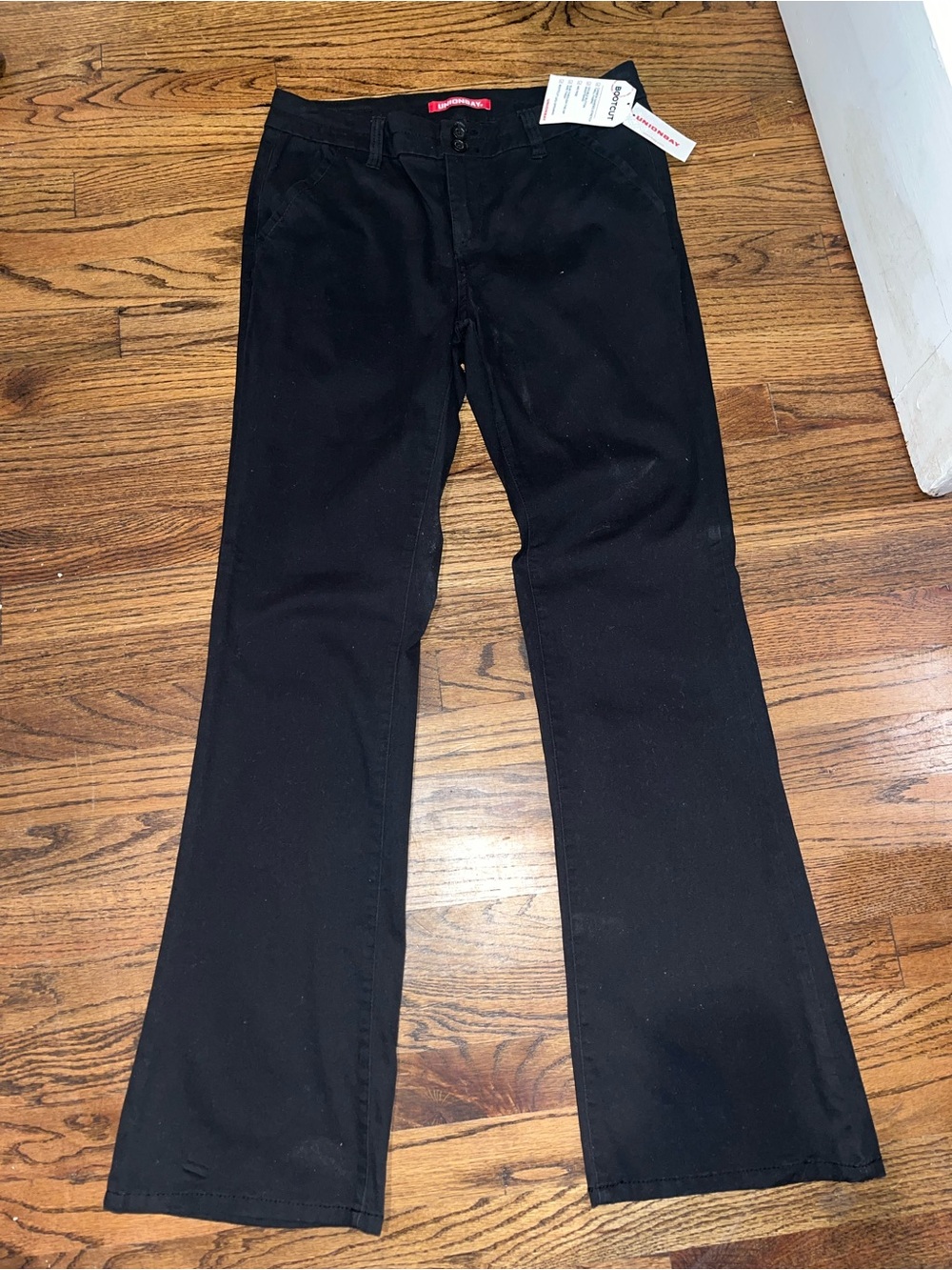 UNIONBAY Black boot cut pants